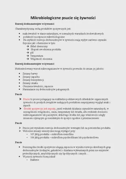 Świeżość produktów spożywczych